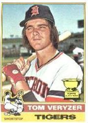 1976 Topps Baseball Cards      432     Tom Veryzer